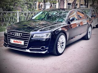 2015 Audi A8 Long III (D4) Рестайлинг, чёрный, 2800000 рублей, вид 2