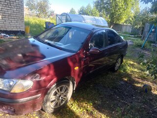 2001 Nissan Almera II (N16), красный, 150000 рублей, вид 2