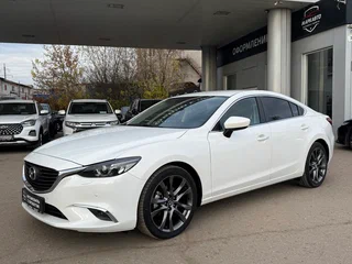 2016 Mazda 6 III (GJ) Рестайлинг, белый, 1730000 рублей, вид 2