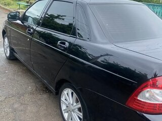 2013 Lada (ВАЗ) Priora I Рестайлинг, чёрный, 425000 рублей, вид 4