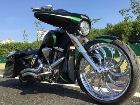 2012 Yamaha XV 1900, чёрный, 1850000 рублей, вид 2