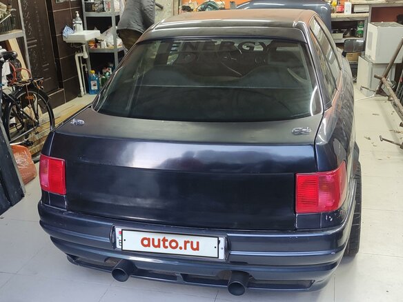 1989 Audi 90 II (B3), синий, 800000 рублей - вид 7
