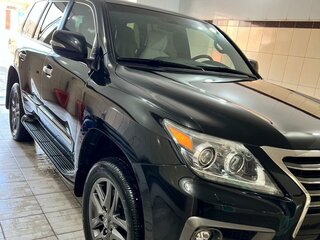 2015 Lexus LX 570 III Рестайлинг, чёрный, 5599000 рублей, вид 2
