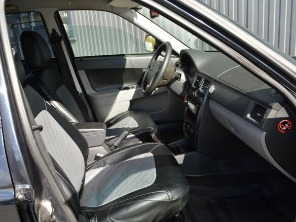 2008 Lada (ВАЗ) Priora I, чёрный, 205000 рублей - вид 11