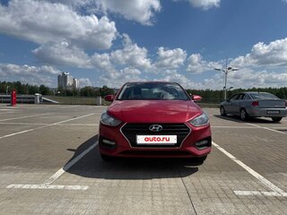 2020 Hyundai Accent V, красный, 1100000 рублей, вид 2