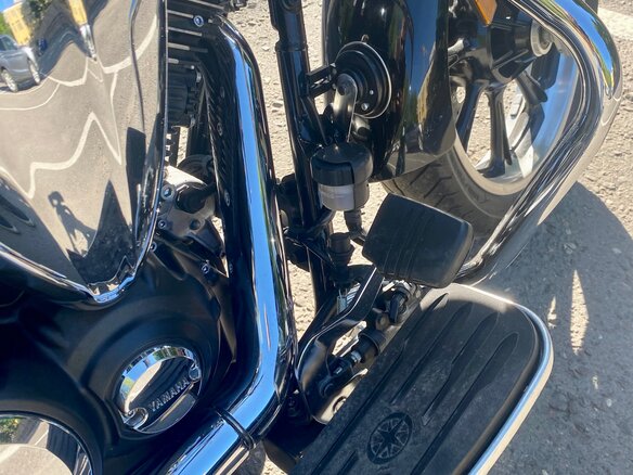 2012 Yamaha XVS950, чёрный, 600000 рублей - вид 14