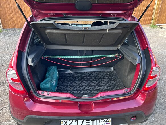 2011 Renault Sandero Stepway I, красный, 620000 рублей - вид 18