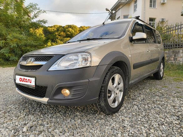 2015 Lada (ВАЗ) Largus Cross I, серый, 870000 рублей - вид 24