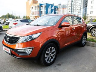 2014 Kia Sportage III Рестайлинг, оранжевый, 1100000 рублей, вид 2