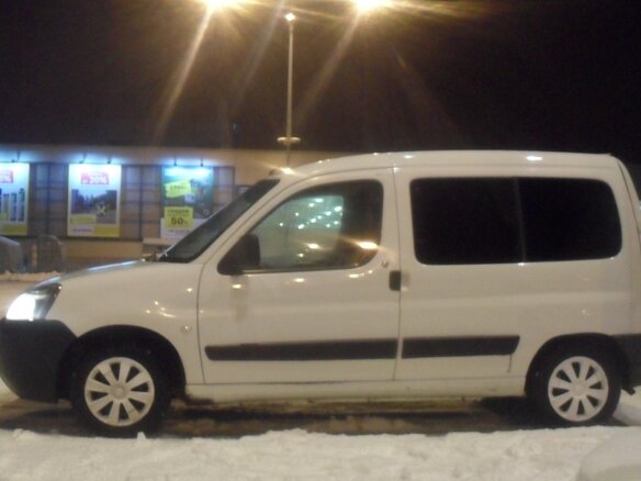 2010 Citroen Berlingo I Рестайлинг, белый