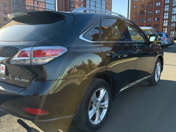 2012 Lexus RX 350 III Рестайлинг, чёрный, 2780000 рублей - вид 6