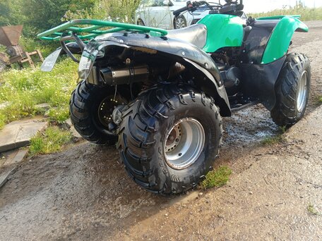 2005 Kawasaki KLE 400, зелёный, 250000 рублей, вид 4