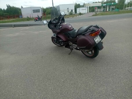1999 Honda NT650V Deauville, пурпурный, 360000 рублей, вид 4