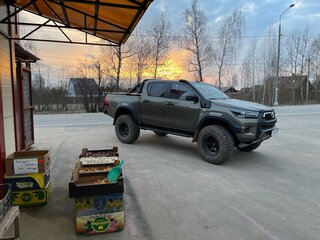 2020 Toyota Hilux VIII Рестайлинг 2, коричневый, 8000000 рублей, вид 4