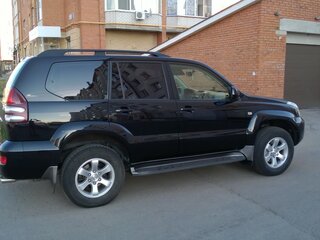 2007 Toyota Land Cruiser Prado 120 Series, чёрный, 2200000 рублей, вид 2