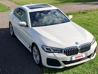 2021 BMW 5 серии 523d VII (G30/G31/G38) Рестайлинг, белый, 3900000 рублей, вид 1