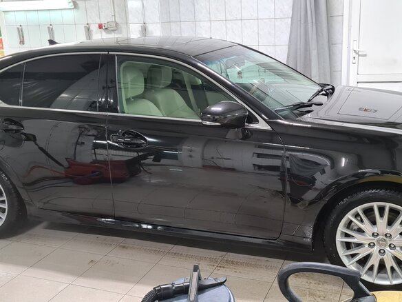 2012 Lexus GS 350 IV, чёрный - вид 2