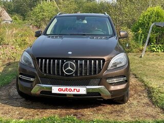 2012 Mercedes-Benz M-Класс 350 CDI III (W166), коричневый, 1900000 рублей, вид 3