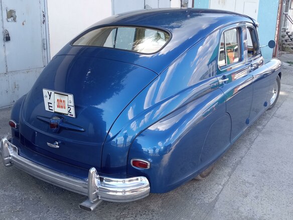 1957 ГАЗ М-20 «Победа», синий, 2800000 рублей - вид 3