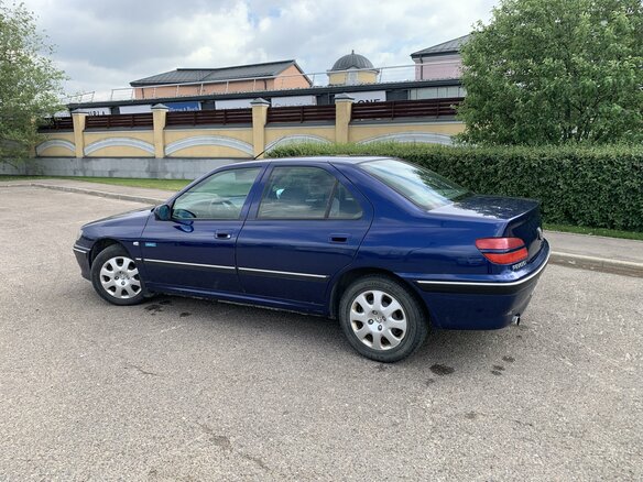 2002 Peugeot 406 I Рестайлинг, синий, 450000 рублей - вид 5