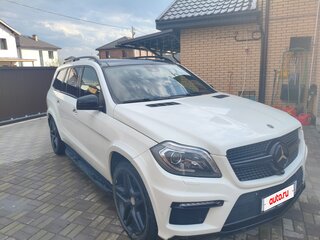 2013 Mercedes-Benz GL-Класс 500 II (X166), белый, 1850000 рублей, вид 1