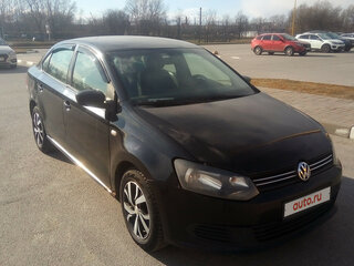 2011 Volkswagen Polo V, чёрный, 470000 рублей, вид 1