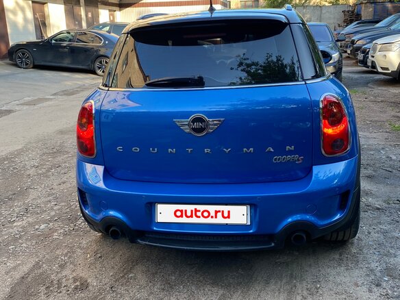 2011 Mini Countryman Cooper S I, голубой - вид 11