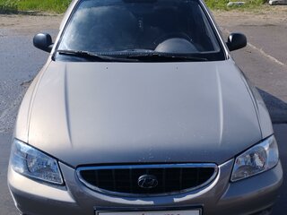 2008 Hyundai Accent ТагАЗ II, бежевый, 395000 рублей, вид 3