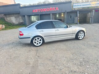 2003 BMW 3 серии 320i IV (E46) Рестайлинг, серебристый, 1000000 рублей, вид 4