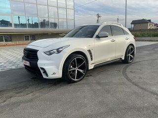 2014 Infiniti QX70, белый, 2650000 рублей, вид 1