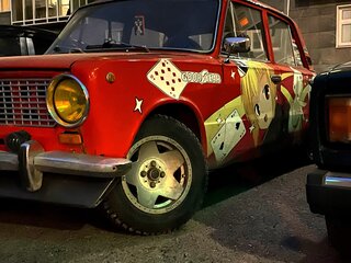 1980 Lada (ВАЗ) 21011, красный, 120000 рублей, вид 1