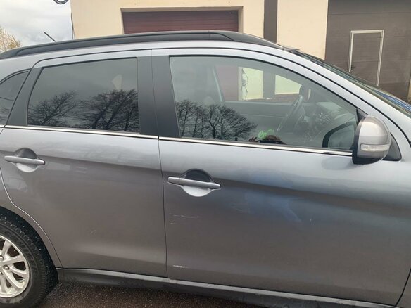 2012 Mitsubishi ASX I, серый - вид 6