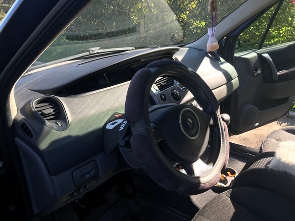2007 Renault Scenic II Рестайлинг, чёрный, 500000 рублей - вид 1