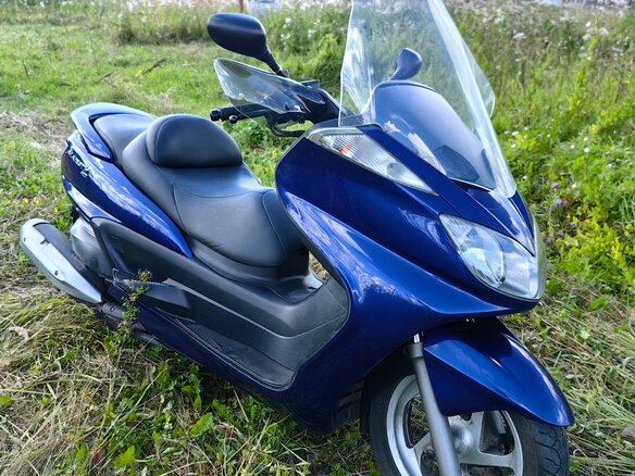 2004 Yamaha Majesty 400, синий, 240000 рублей - вид 9