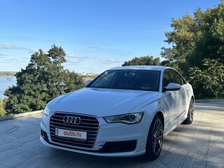 2016 Audi A6 IV (C7) Рестайлинг, белый, 1890000 рублей, вид 2