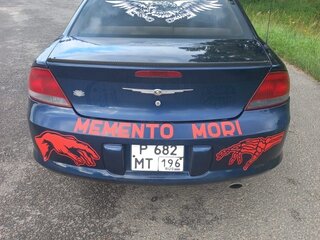 2005 Chrysler Sebring II Рестайлинг, синий, 320000 рублей, вид 3