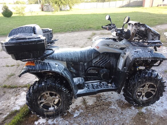2014 CFMoto CF600-X6, серебристый, 580000 рублей - вид 9