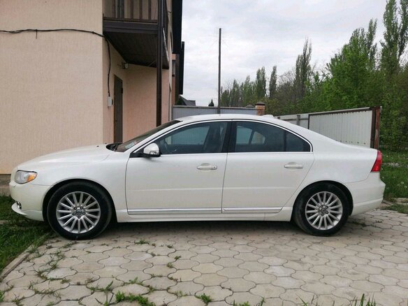 2009 Volvo S80 II Рестайлинг, белый - вид 8