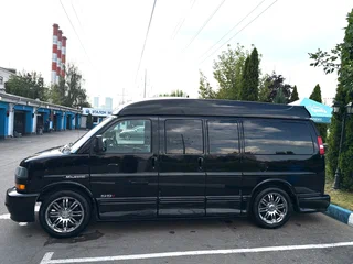 2012 GMC Savana I Рестайлинг, чёрный, 2990000 рублей, вид 3