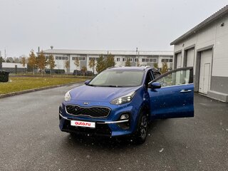 2020 Kia Sportage IV Рестайлинг, синий, 2390000 рублей, вид 1