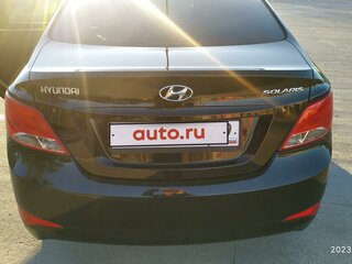 2015 Hyundai Solaris I Рестайлинг, чёрный, 1135000 рублей, вид 4