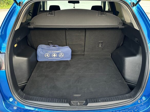 2013 Mazda CX-5 I, синий, 1800000 рублей - вид 22