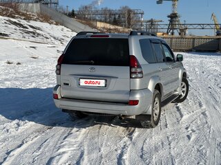 2008 Toyota Land Cruiser Prado 5-speed 120 Series Рестайлинг, серебристый, 2650000 рублей, вид 5
