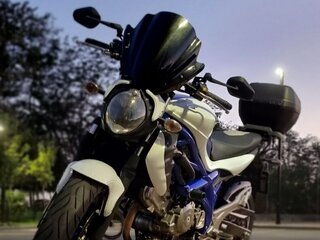 2012 Suzuki SFV 650 Gladius, синий, 460000 рублей, вид 1