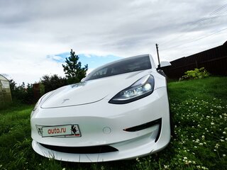 2021 Tesla Model 3 Long Range I, белый, 4390000 рублей, вид 4