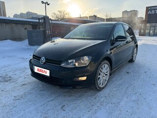 2013 Volkswagen Golf VII, чёрный, 975000 рублей, вид 1
