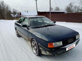 1988 Audi 80 IV (B3), синий, 85000 рублей, вид 3