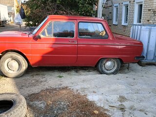1992 ЗАЗ 968 М, красный, 110000 рублей, вид 3