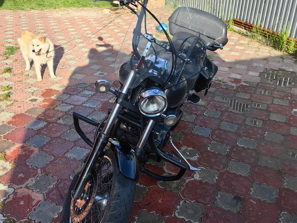 2005 Yamaha XVS1100, чёрный, 525000 рублей - вид 5