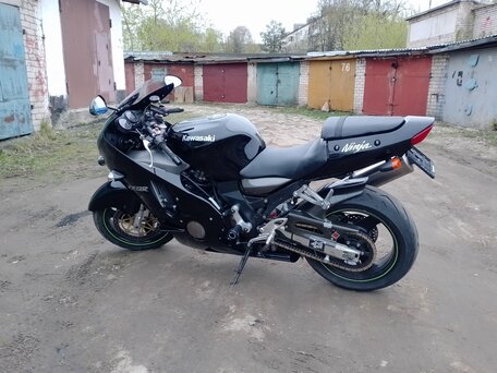 2000 Kawasaki ZX-12 Ninja, чёрный, 550000 рублей, вид 5